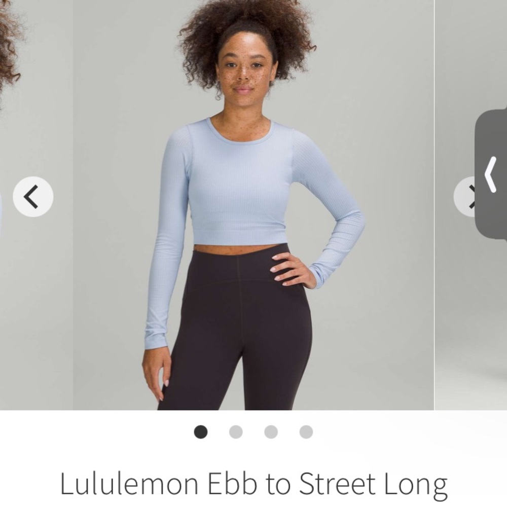 Lululemon Ebb to Street long sleeve